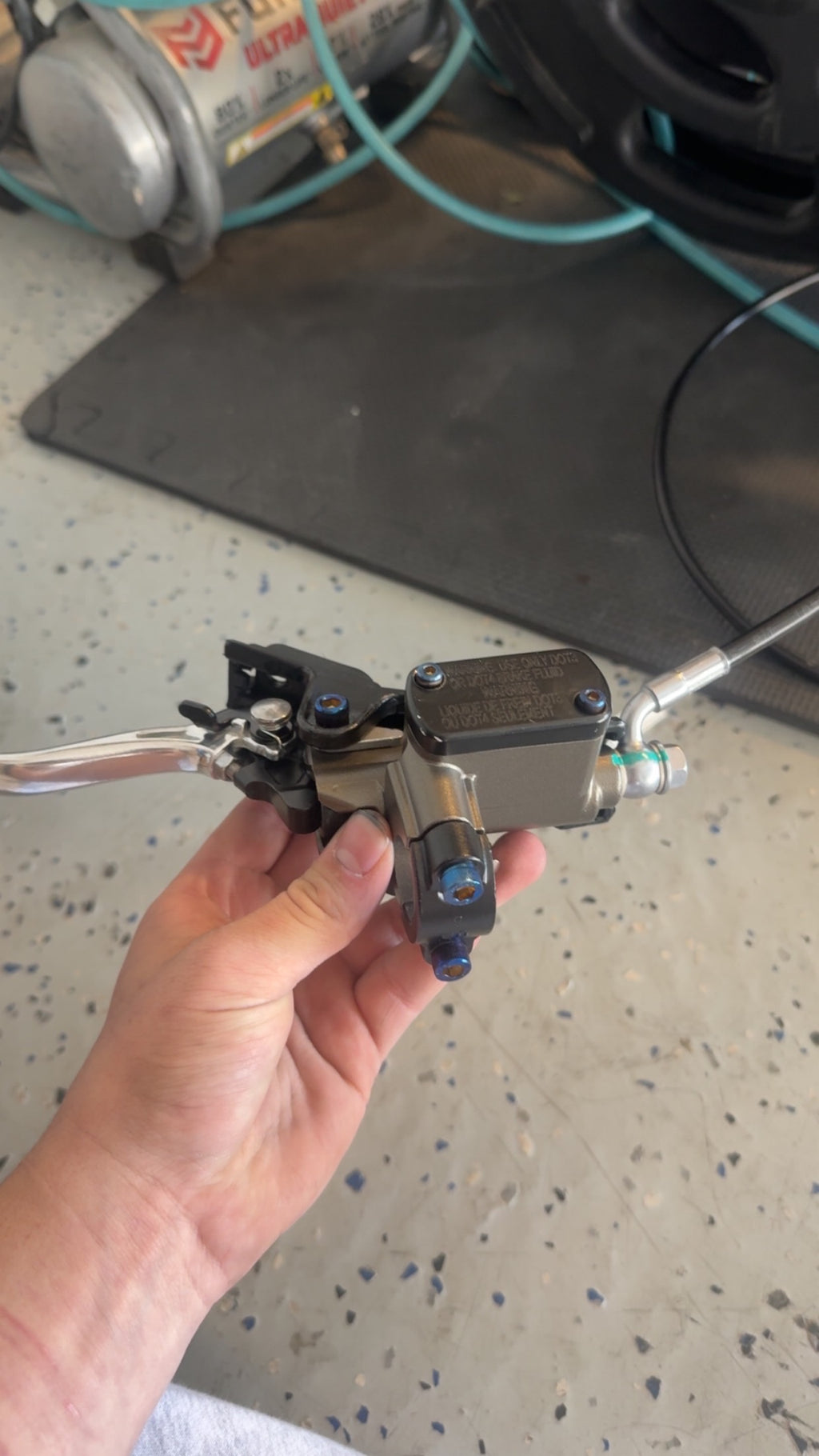 ultra bee brake kit with titanium