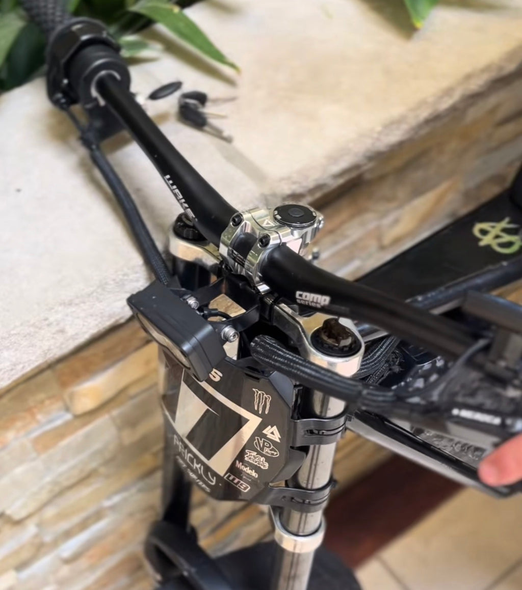 Chrome Surron Bar Mount