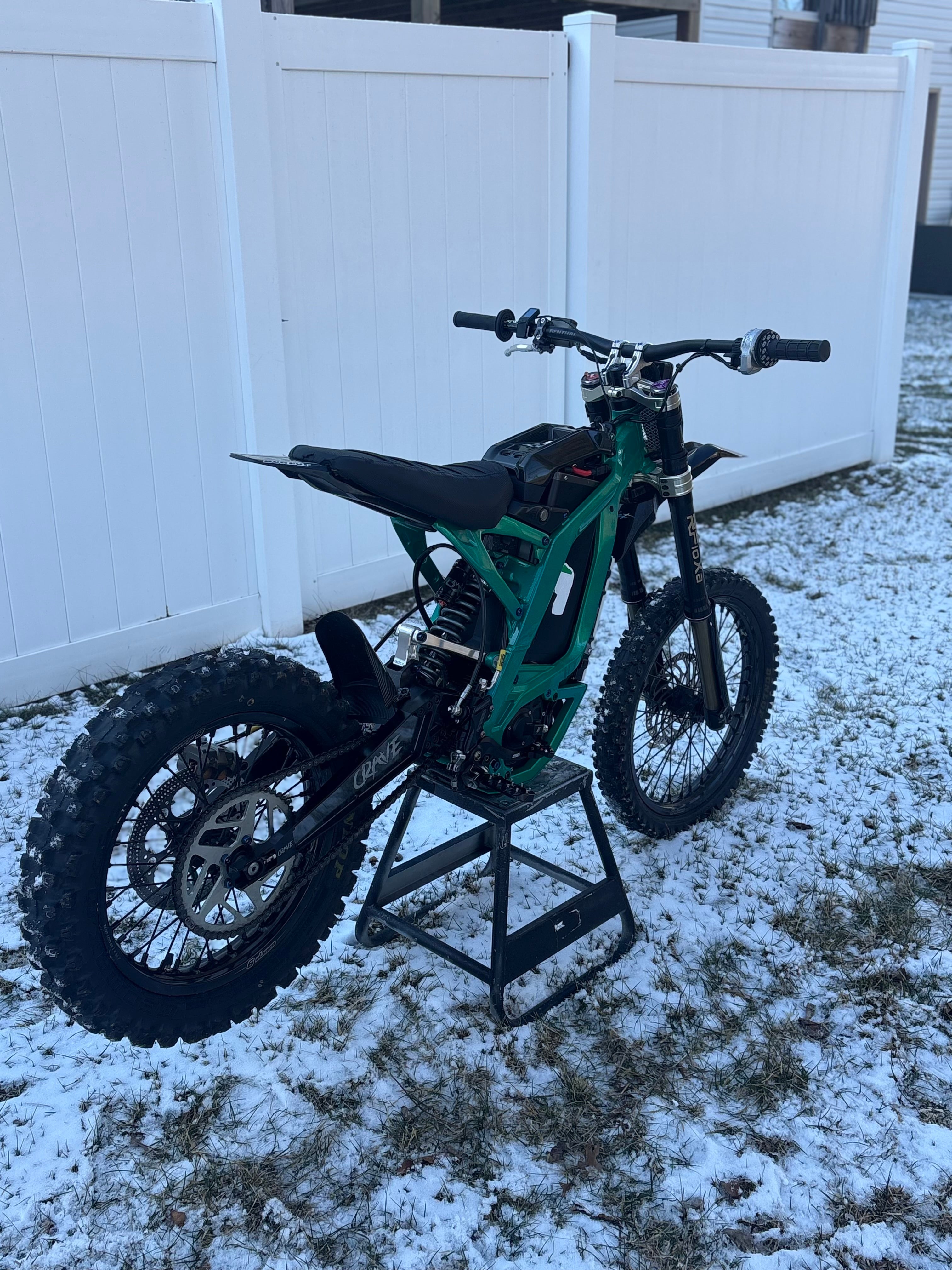 surron lbx titanium bolt kit (full set)