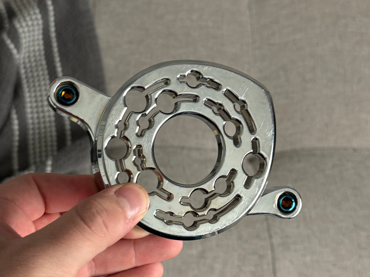 Emoto Motor Cover Titanium bolts