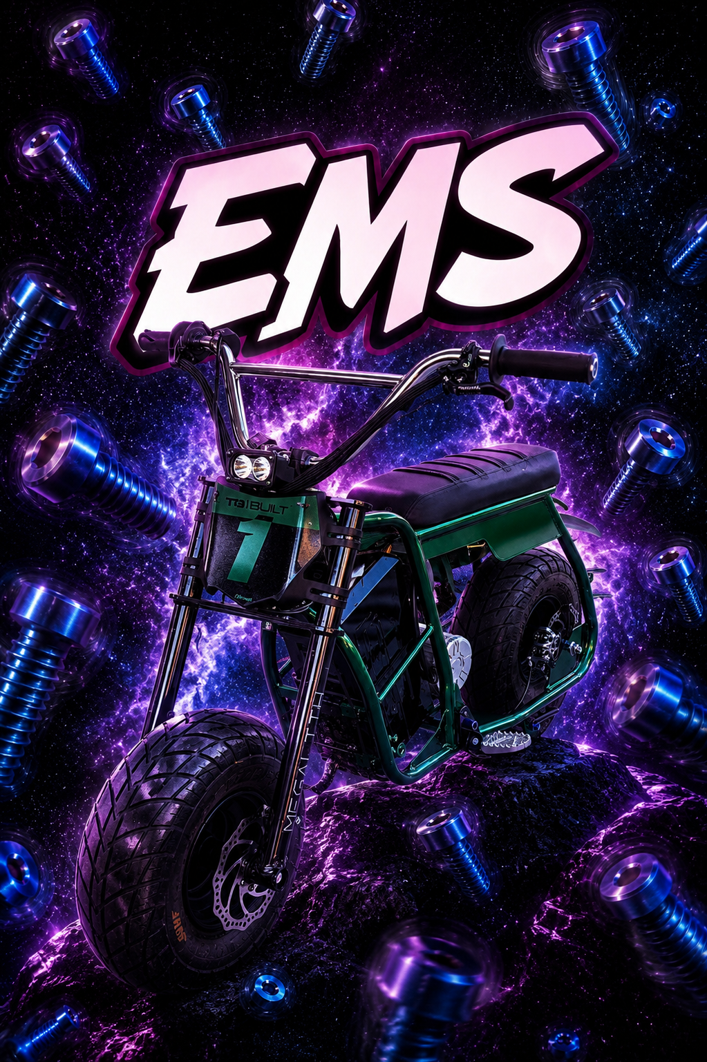ebox dragster full titanium kit