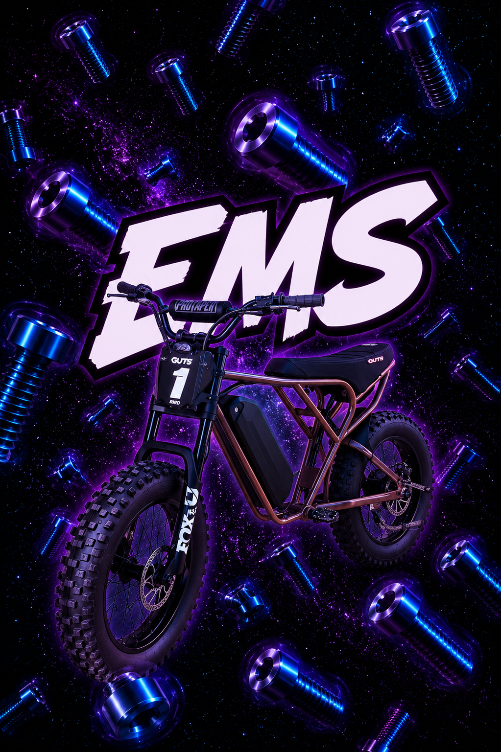 ridstar full titanium kit (full set) – emotomods