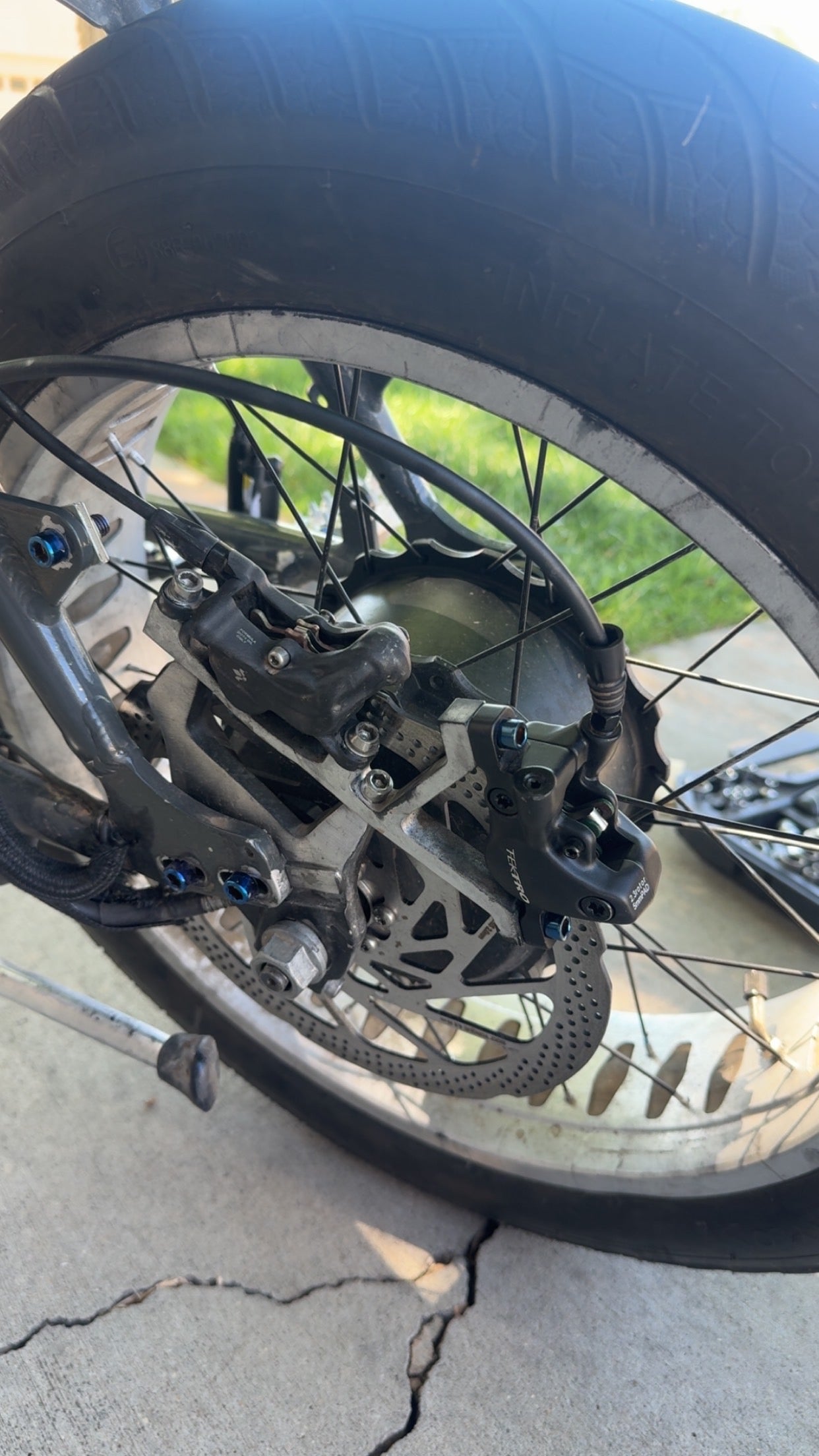 foot brake kit (ebike)