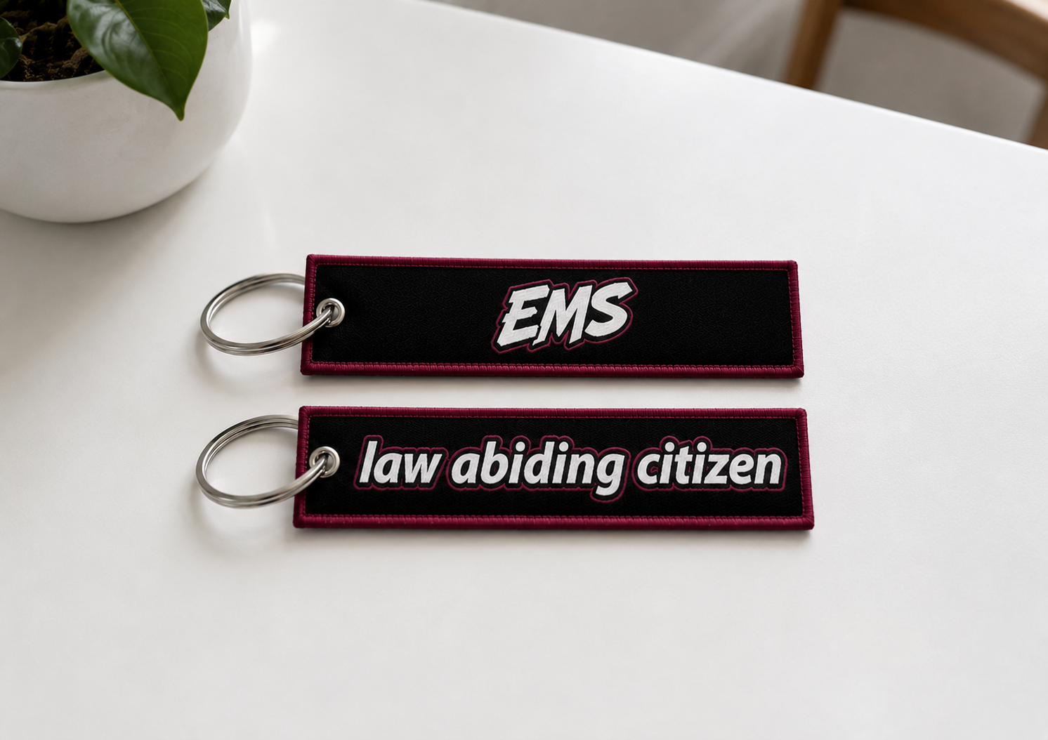 V2 EMS Keychain