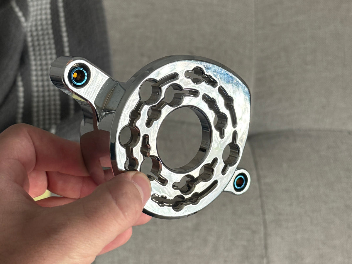 Emoto Motor Cover Titanium bolts