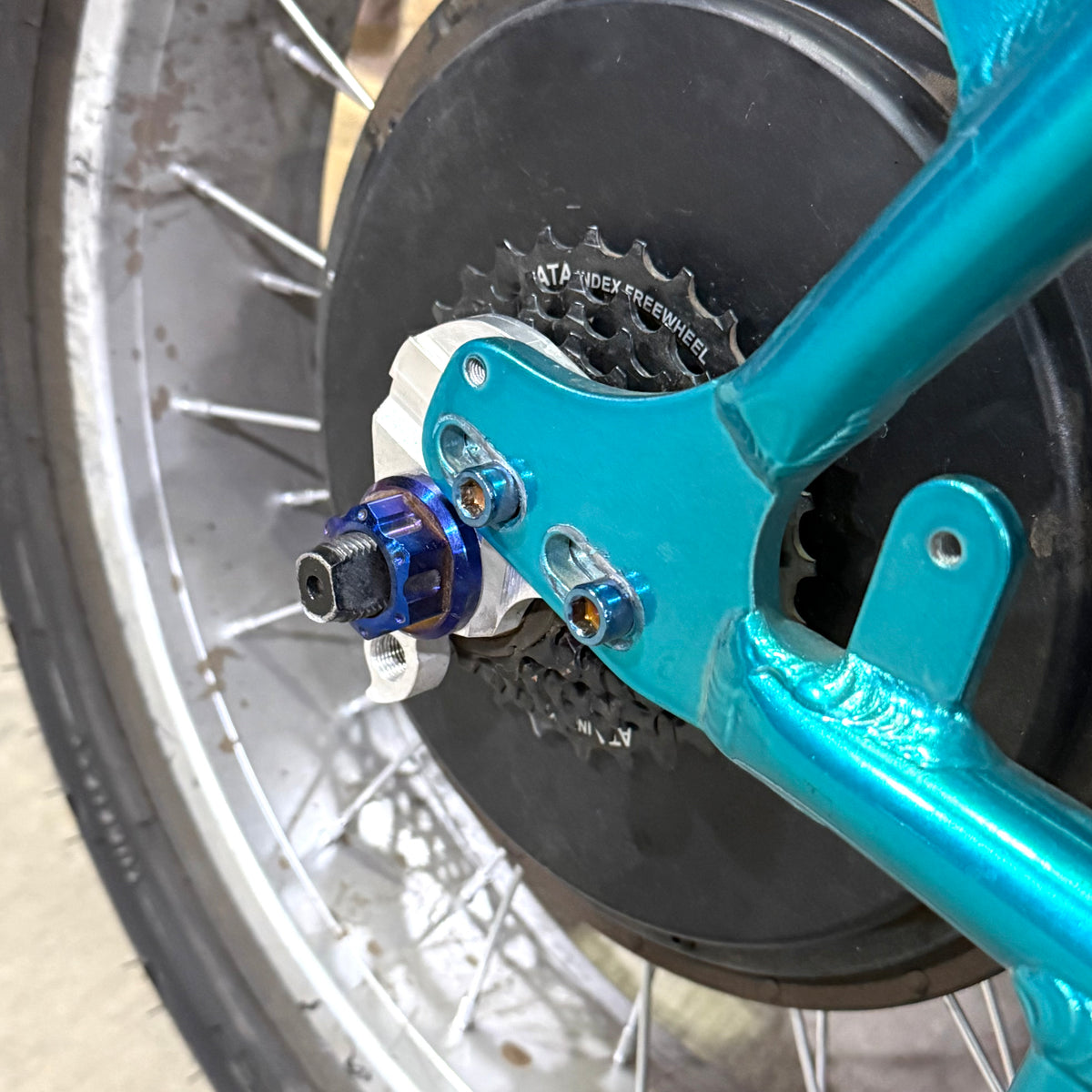 super 73 rear wheel titanium (set of 4)